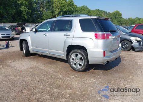 2016 GMC Terrain Denali from USA, damaged, VIN 2GKFLVEK5G6100111